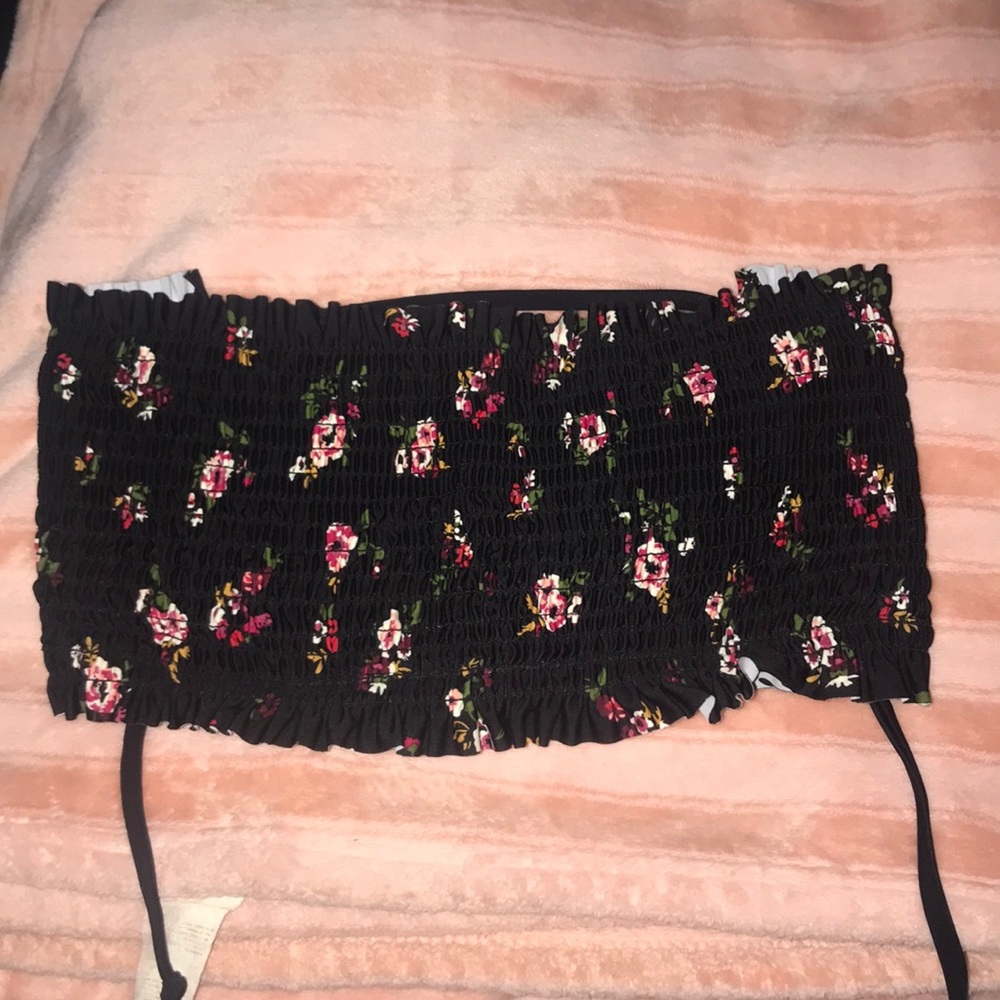 strapless bathing suit top